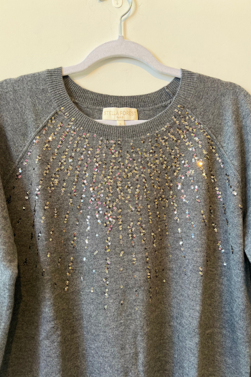 Stella Forest, Sequin Sweater