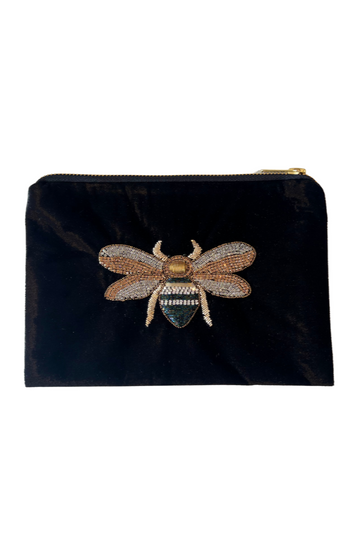 Citrus, Big Bee Pouch-Black