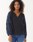 MERSEA, Palermo Embroidered Blouse