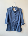 Auntie Oti, Steel blue Button Shirt