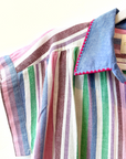 Stella Forest, Guiseppa Short Sleeve Shirt- Multicoloured