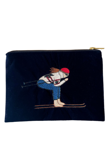 Citrus, Ski Girl Pouch-Navy