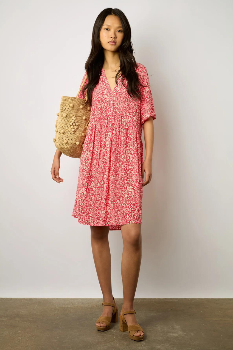 Gerard Darel, Ennalita Dress- Coral