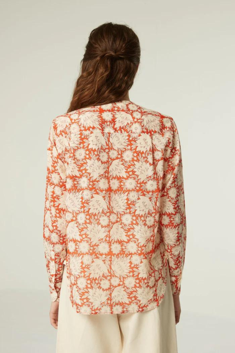 Moismont, Lucie Shirt- Amber Poppy Red