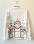 Relax R,  Baldo Embroidered Double Breasted Blazer- Mutli