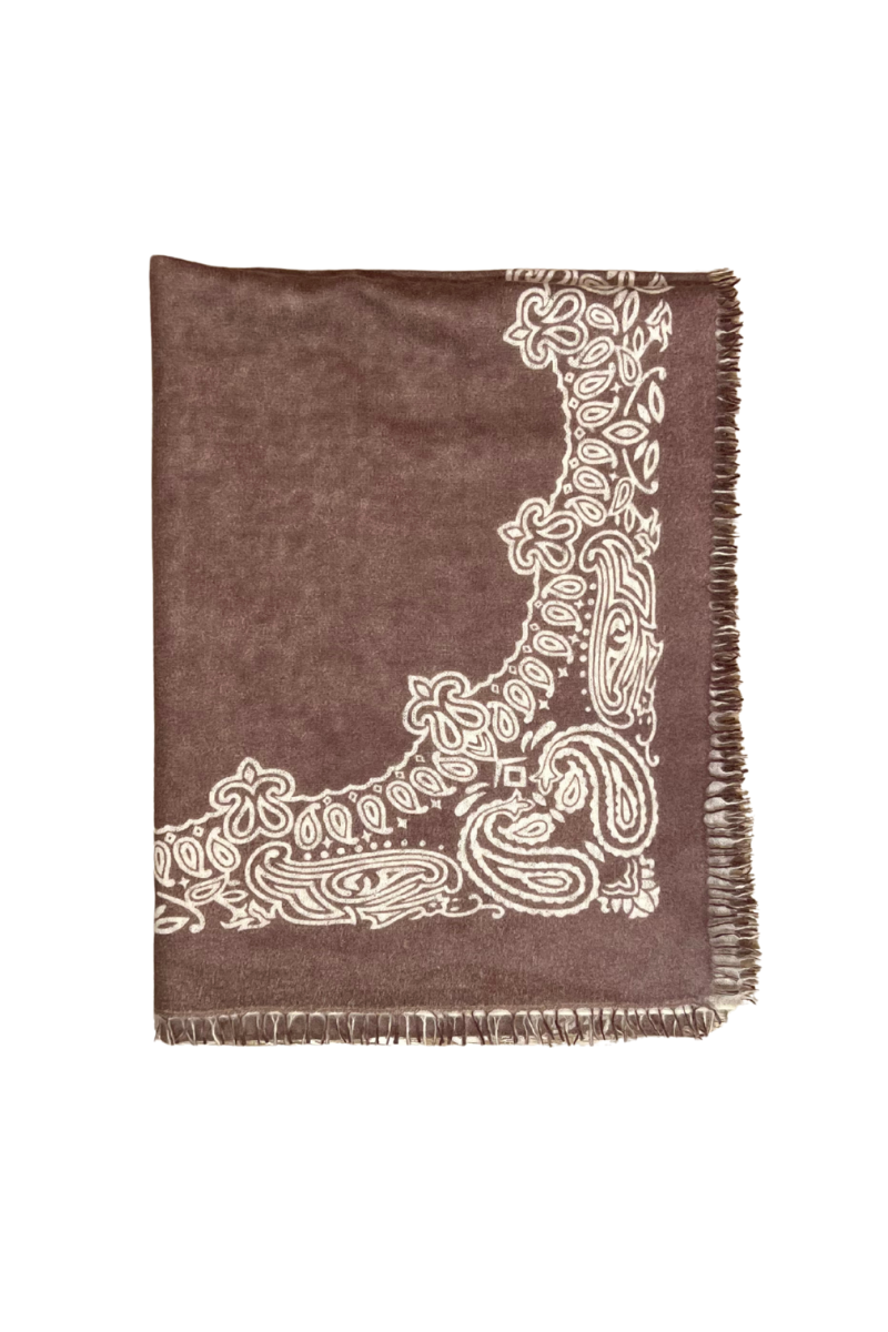 Cashmere Long Bandana Scarf, by Kas