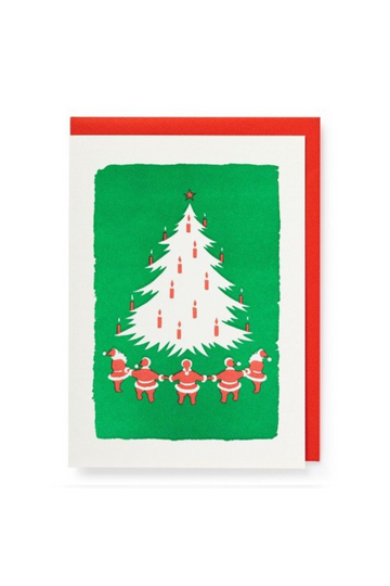 Archivist, Printed Cards- Santas