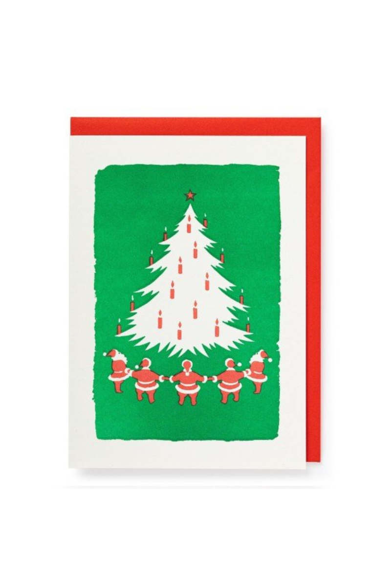 Archivist Gallery, Printed Cards- Santas