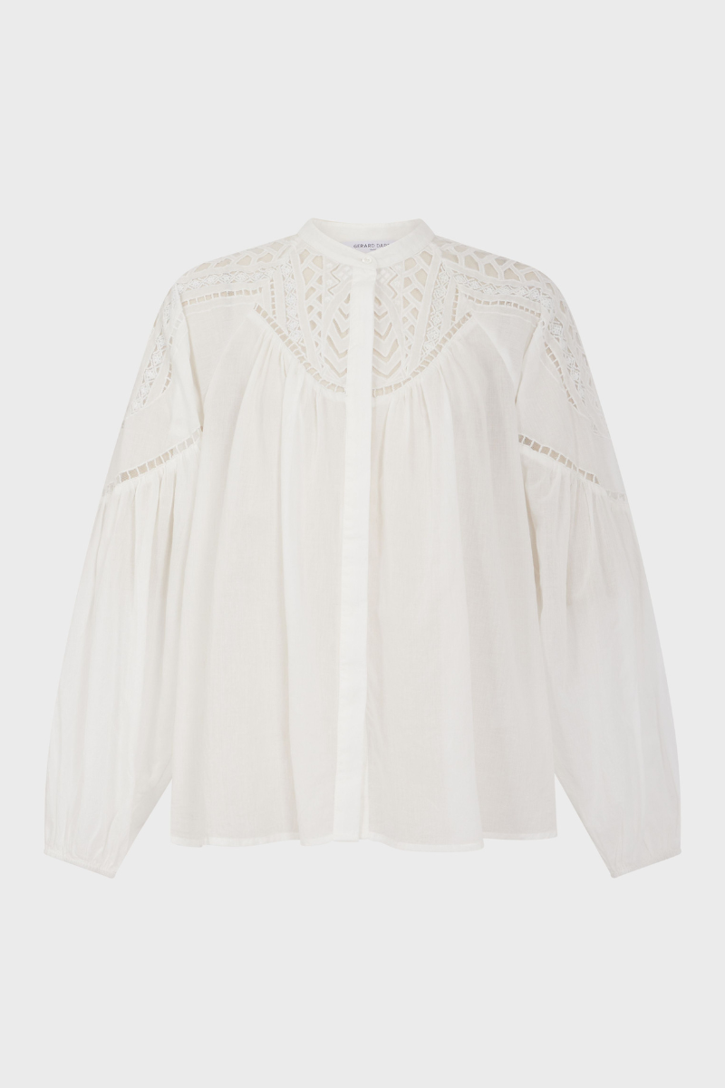 Gerard Darel, Ainara Blouse- White