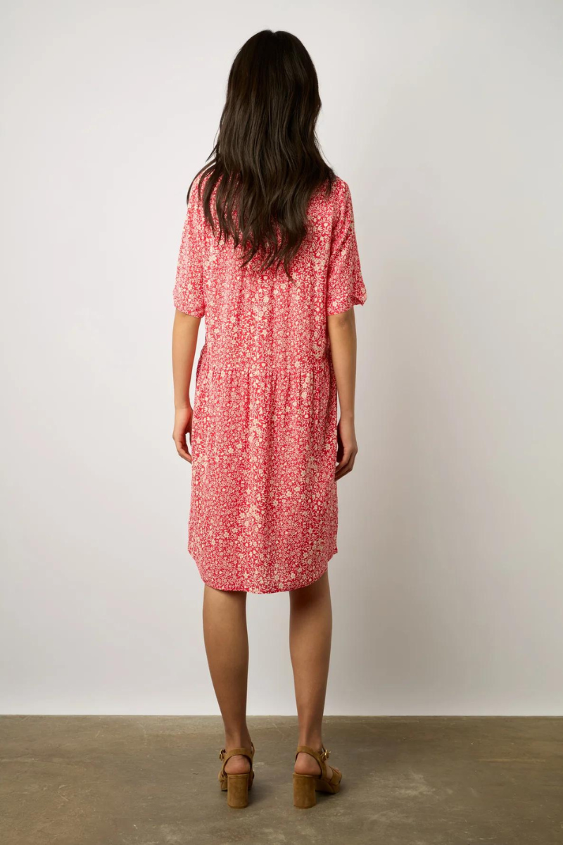 Gerard Darel, Ennalita Dress- Coral