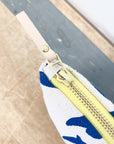 Royal Flight Clutch Zipper Bag