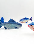 Sea Bass Fish Acrylic Printed Hair Claw