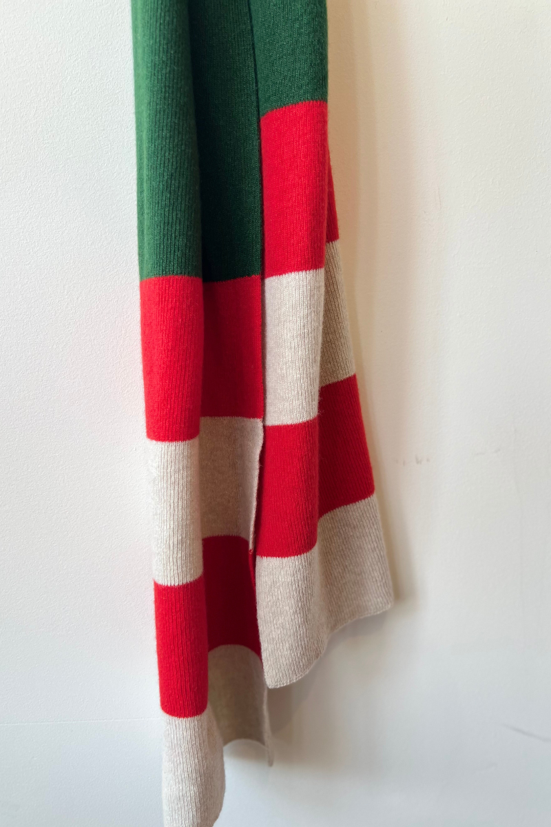 SantaCana, Wool and Cashmere Scarf - Forest