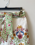 NIBI MTK, Maeve Belted Short- Dune Garden