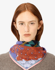 Inoui Editions, Magnus Square 65 Scarf-Dark Green