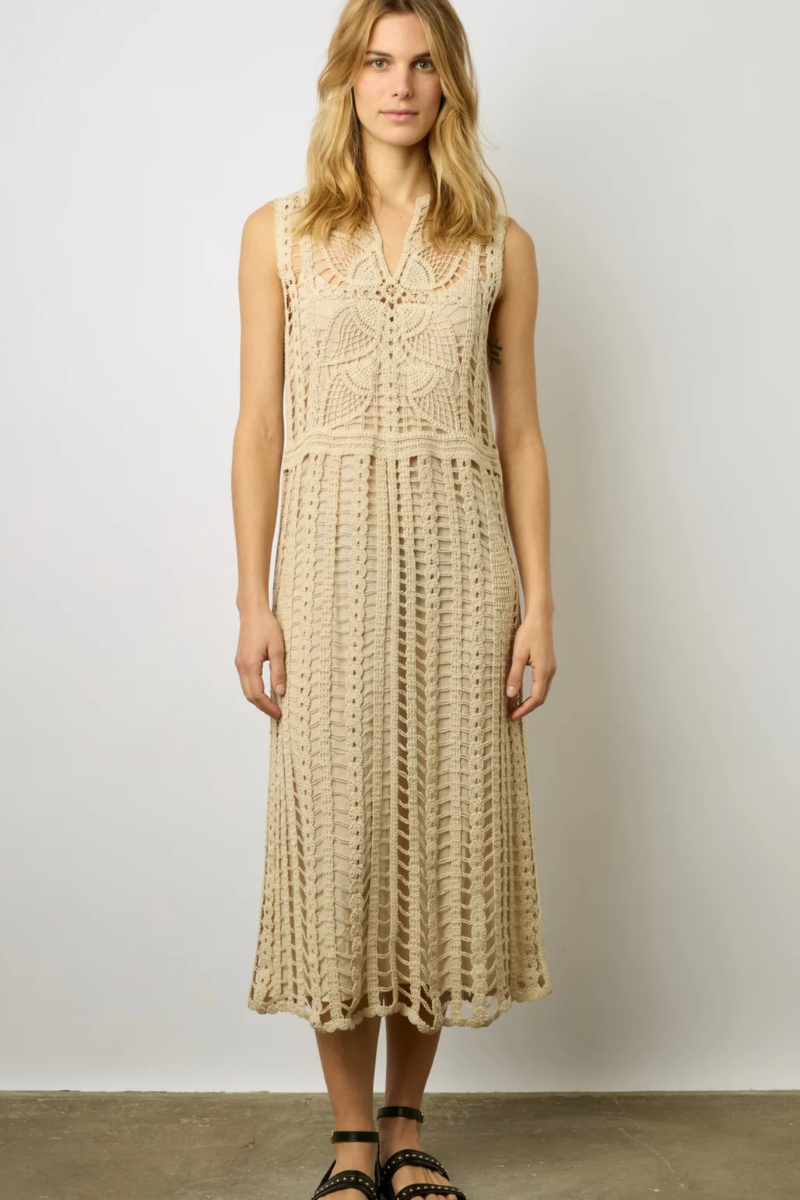 Gerard Darel, Edena Dress- Naturel