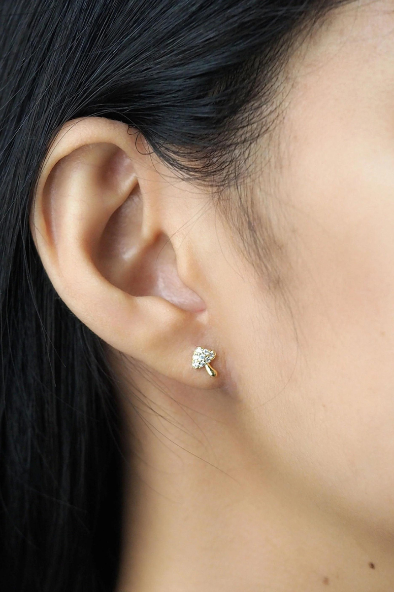 TAI, Mushroom Studs- Clear