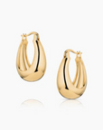 Thatch, Petite Lumi Hoop Earrings-14K Gold Plated