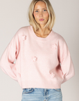 Lyla+Luxe, Jessie Flower Sweater