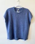 Cashmere Crew Neck Vest / Tee