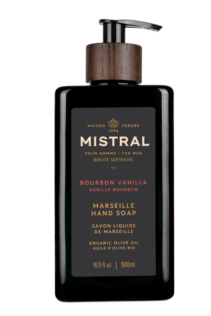 MISTRAL Liquid Hand Soap-Bourbon Vanilla