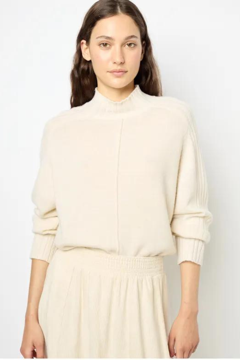 Gerard Darel - Jaina Wool Sweater with Stand Up Collar