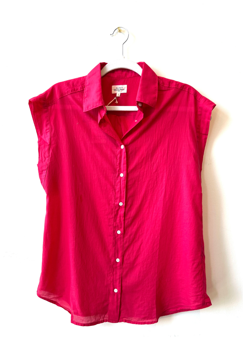 Hartford, Cara Woven Shirt- Grenadine