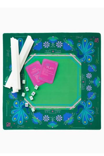 Oh my Mahjong, Birdie Green Mahjong Mat