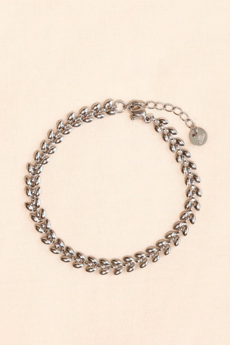 LC,  Laurier Steel Mesh Bracelet