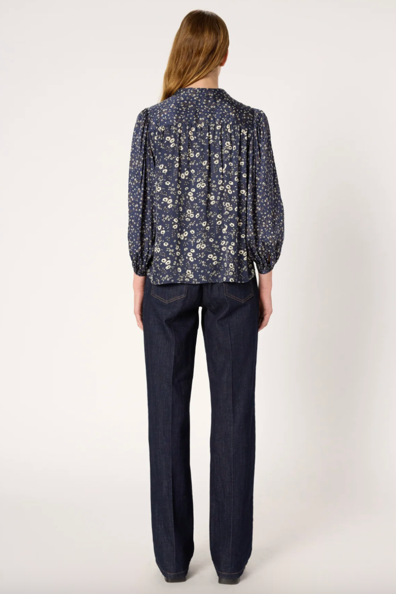 Gerard Darel, Angel Floral Satin Shirt