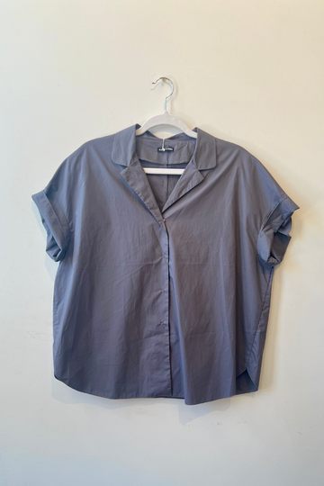 Susanne Bommer, Boxy Blouse- Soft Steel