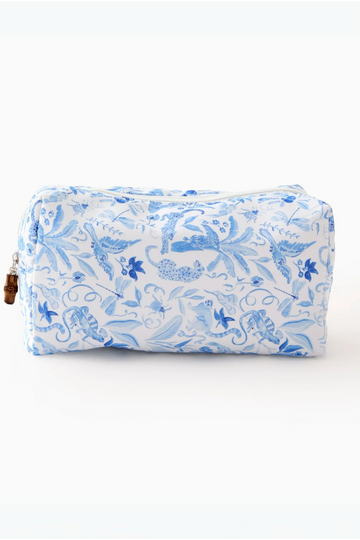 Oh My Mahjong, Amazon Blue Tile Storage Bag x Catherine Cartie Collab