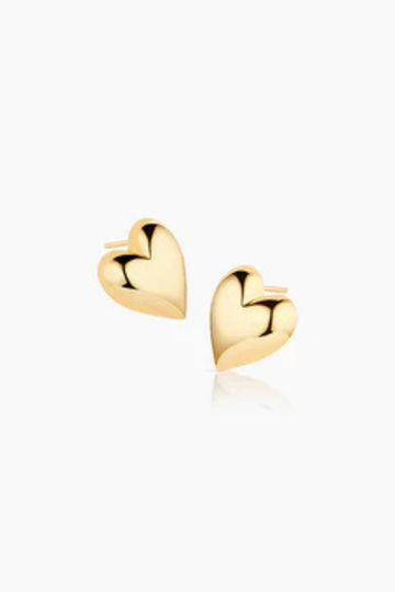 Thatch, Aurelie Puffy Heart Earrings