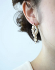 Monshiro, Yukiyanagi Hoop Earrings