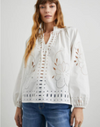 Rails, Lucinda Blouse - White