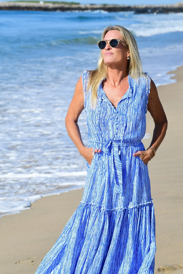 Walker & Wade, Alexis Dress-Blue Wave