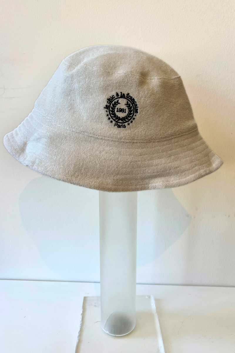 La Petite Francaise, Bucket Hat- Ecru