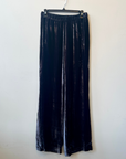 Velvet, Sorine Silk Velvet Pant-Navy