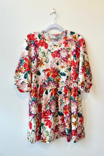Lanhtropy, Alcala Linen Dress - Full Bloom