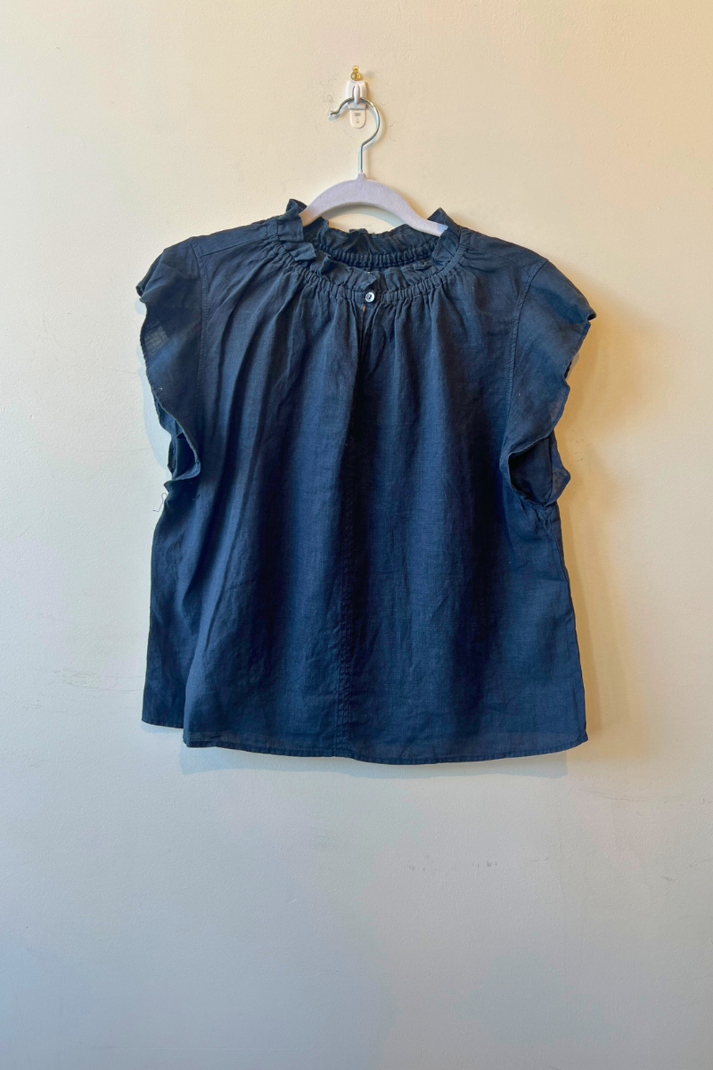 Velvet, Semira Woven Linen Top