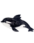 Hair Claw Clip, Orca Whale