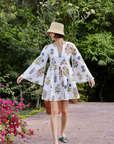 Maison Marigold, Lugano Mini Dress- Multi Botanical