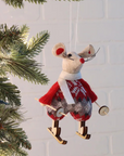 Christmas Ornament, Miles Mantel Mice- Multi