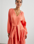 Rails, Aureta Dress- Papaya