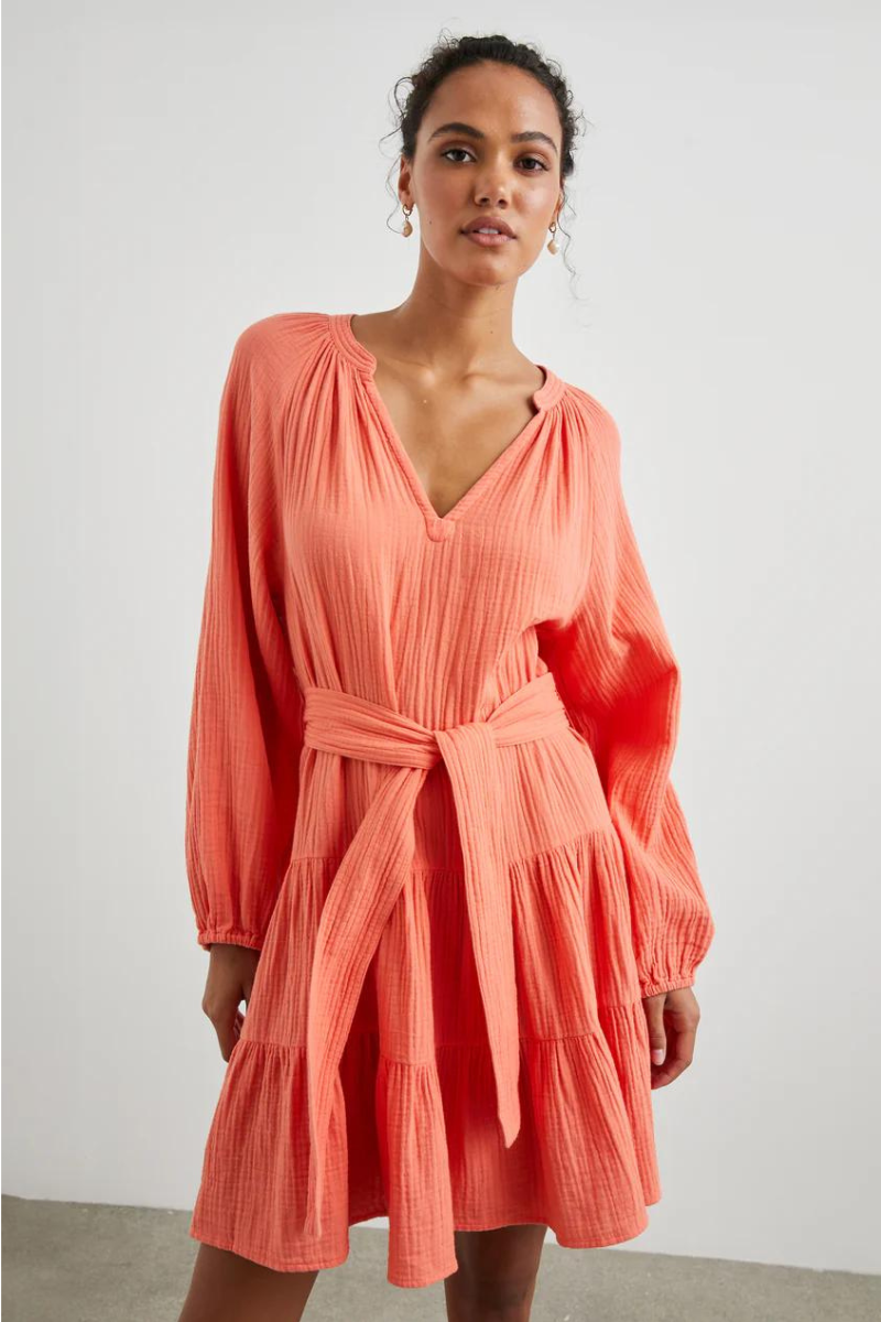 Rails, Aureta Dress- Papaya