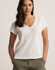 Velvet, Ellie Tee Shirt - White