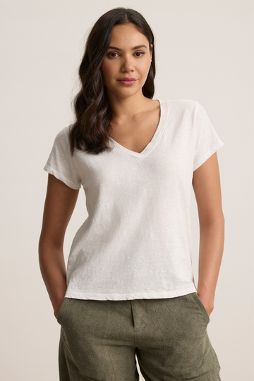 Velvet, Ellie Tee Shirt - White