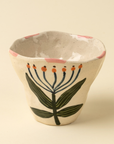 Indaba, Flora Pottery Cup- Lotus