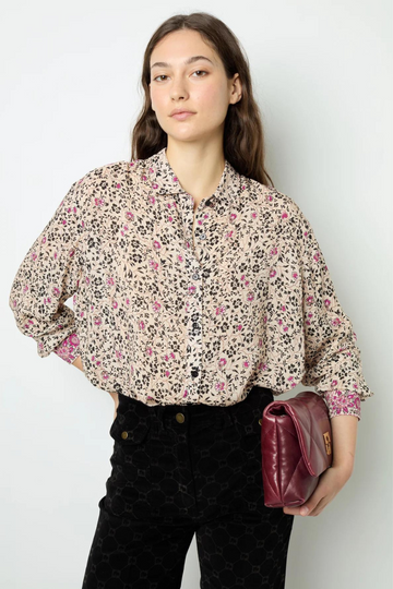 Gerard Darel - Briana Soft Floral Blouse