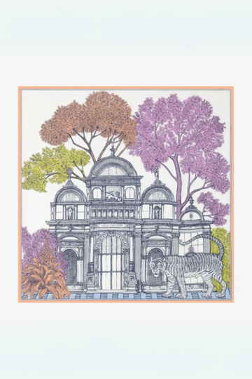 Inoui Editions, Square 70 Mirage Scarf-Multicoloured